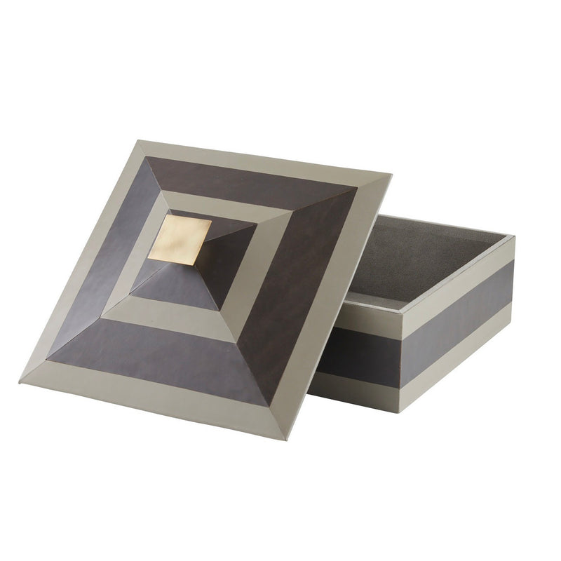 Arteriors ARI13 Box, Dove/Graphite/Bronze/Dove
