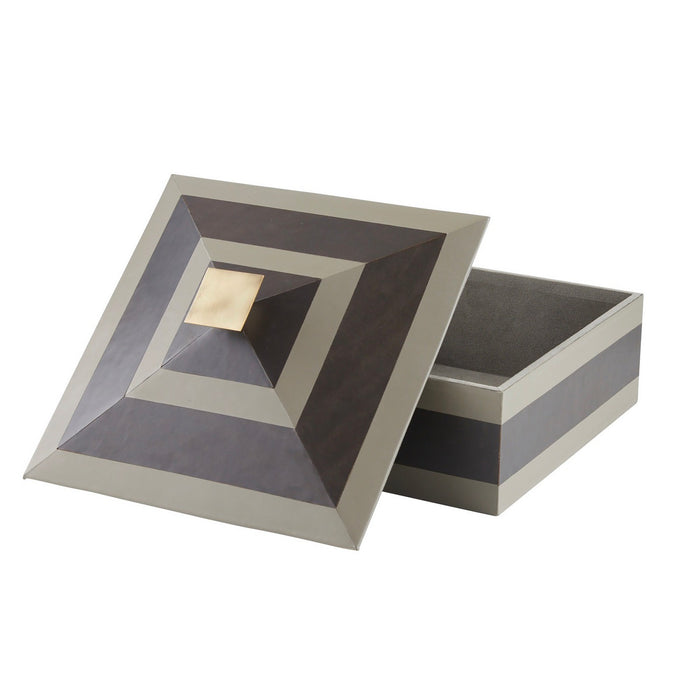 Arteriors ARI13 Box, Dove/Graphite/Bronze/Dove