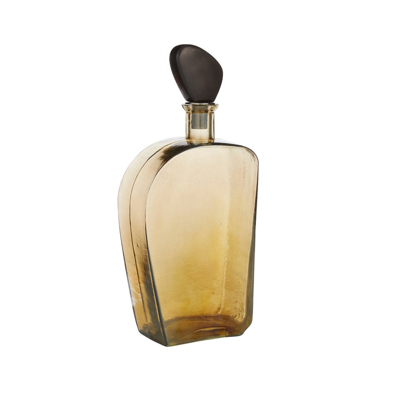 Arteriors ARI15 Decanters, Set of 3, Smoke Luster/Bronze