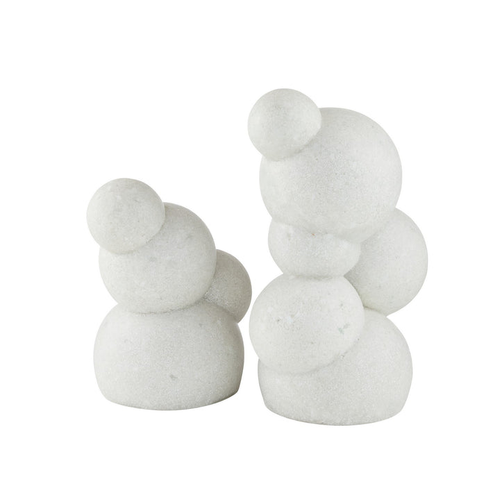 Arteriors ASC22 Sculptures, Set of 2, Ivory