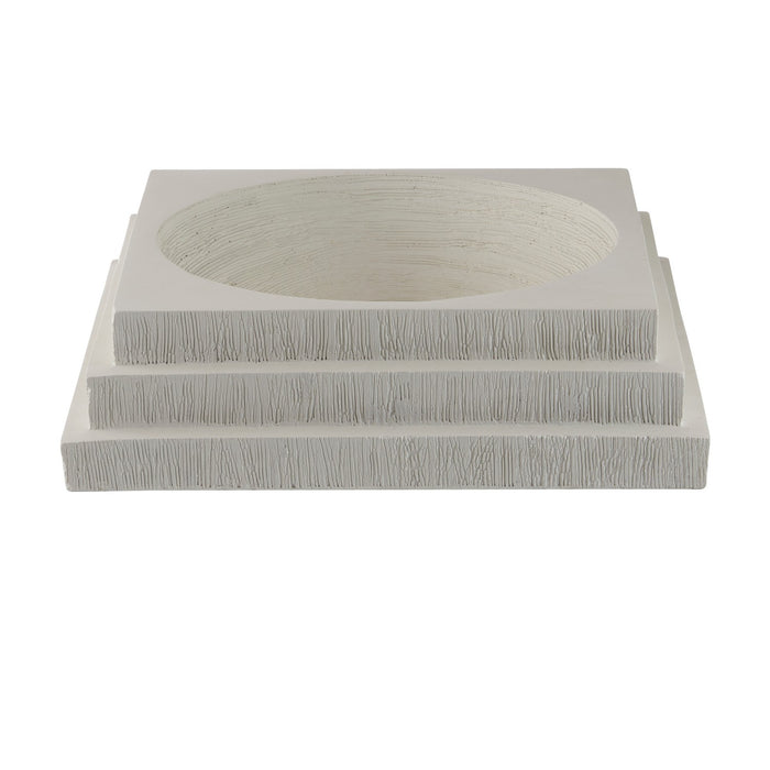 Arteriors ATC06 Centerpiece, Matte White