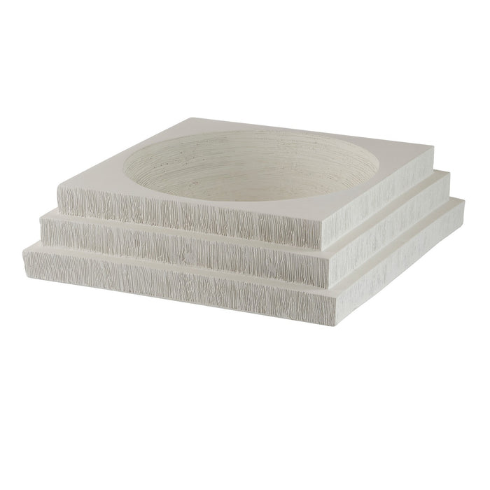 Arteriors ATC06 Centerpiece, Matte White