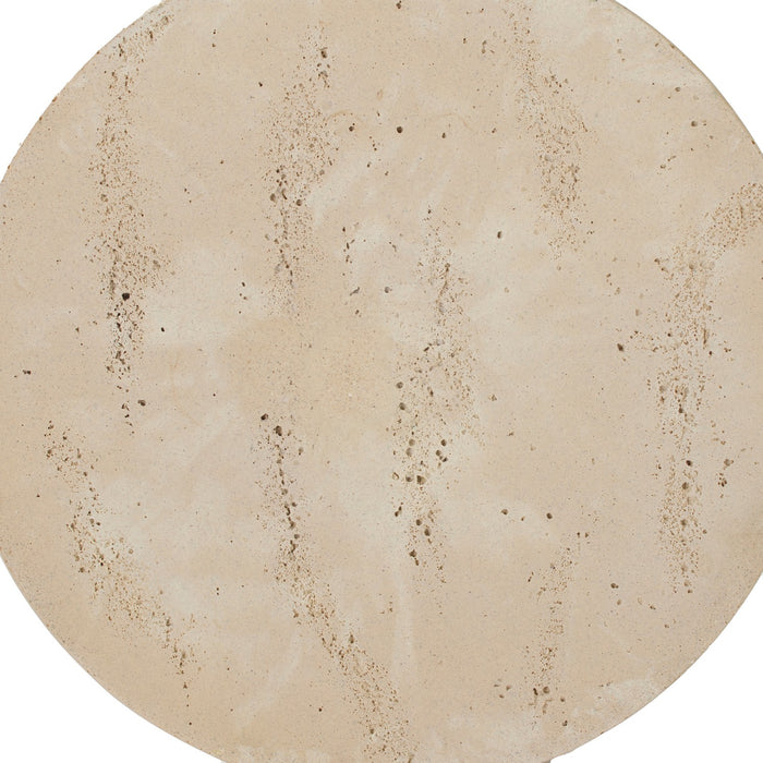 Arteriors ATC07 Centerpiece, Faux Travertine