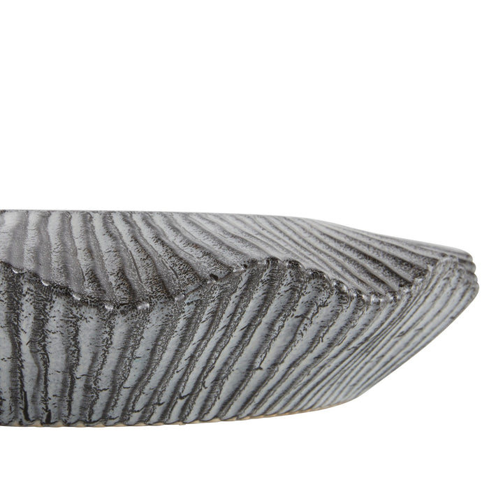 Arteriors ATC08 Planter, Platinum Crackle/Clear