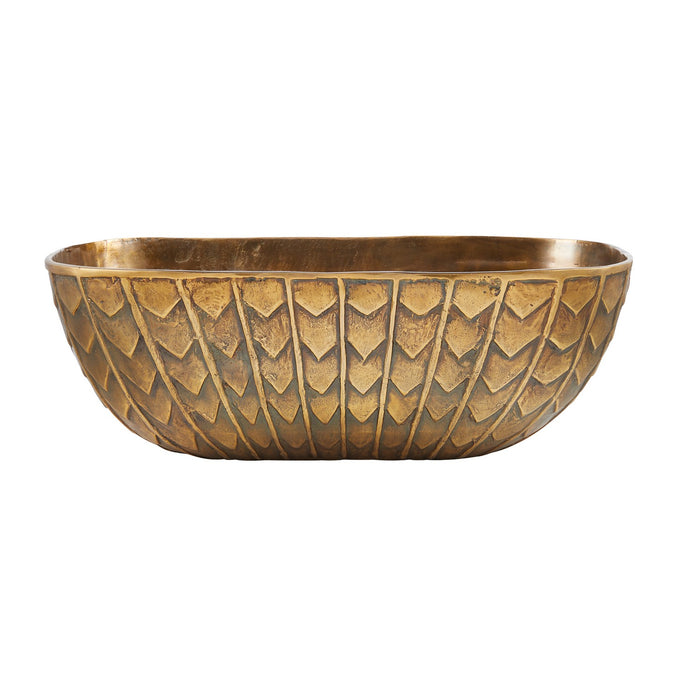 Arteriors ATI03 Centerpiece, Antique Brass