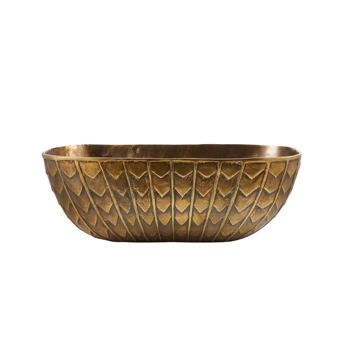 Arteriors ATI03 Centerpiece, Antique Brass
