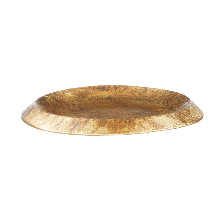 Arteriors ATI05 Centerpiece, Distressed Antique Brass