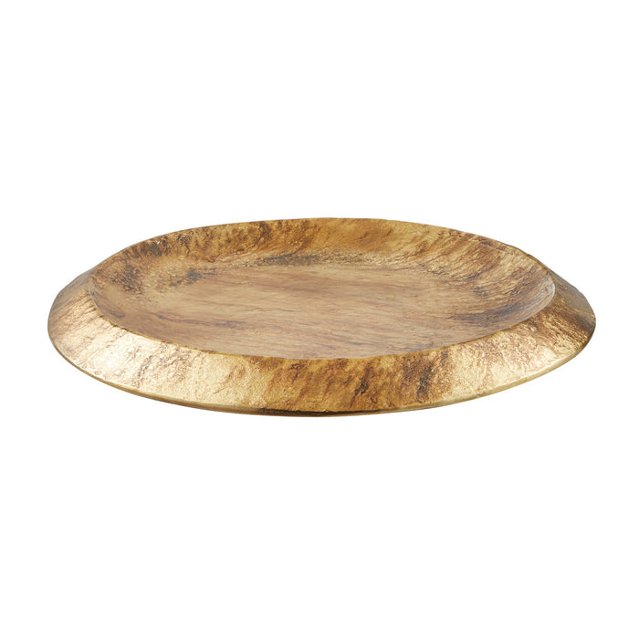 Arteriors ATI05 Centerpiece, Distressed Antique Brass