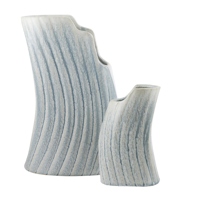Arteriors AVC11 Vases, Set of 2, Icy Morn