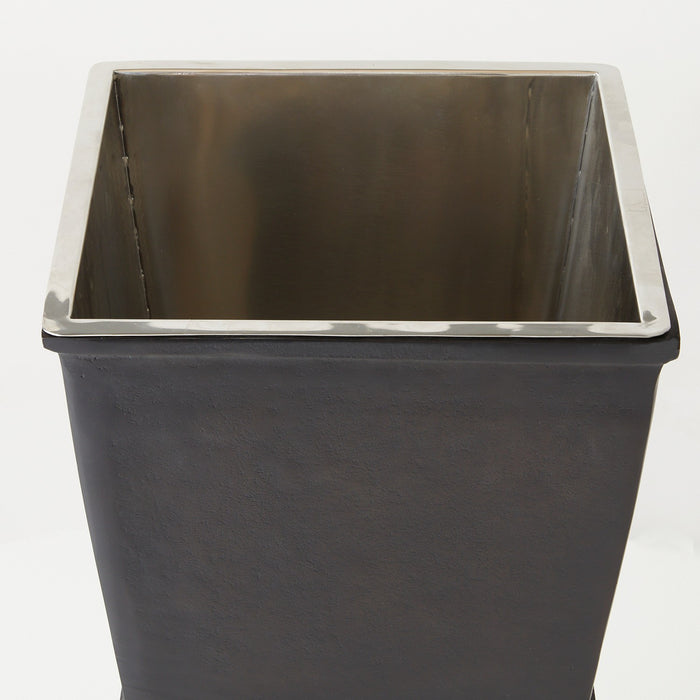 Arteriors AVI06 Planter, Bronze/Antique Brass/Polished Nickel