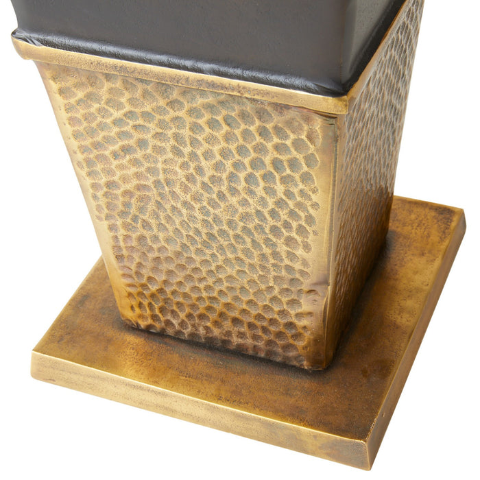 Arteriors AVI06 Planter, Bronze/Antique Brass/Polished Nickel
