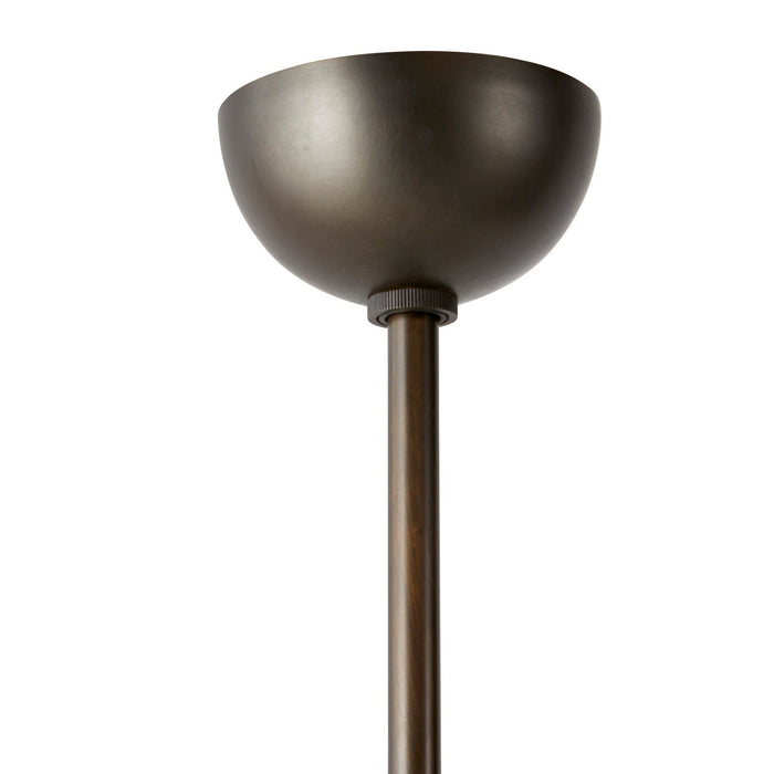 Arteriors DLC23 Six Light Chandelier, Aegean/English Bronze