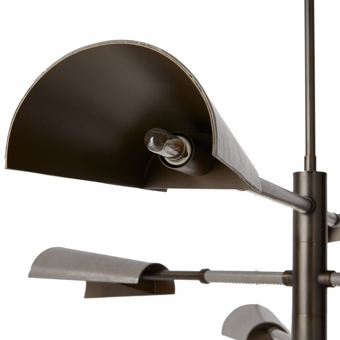 Arteriors DLC26 LED Chandelier, English Bronze/Graphite