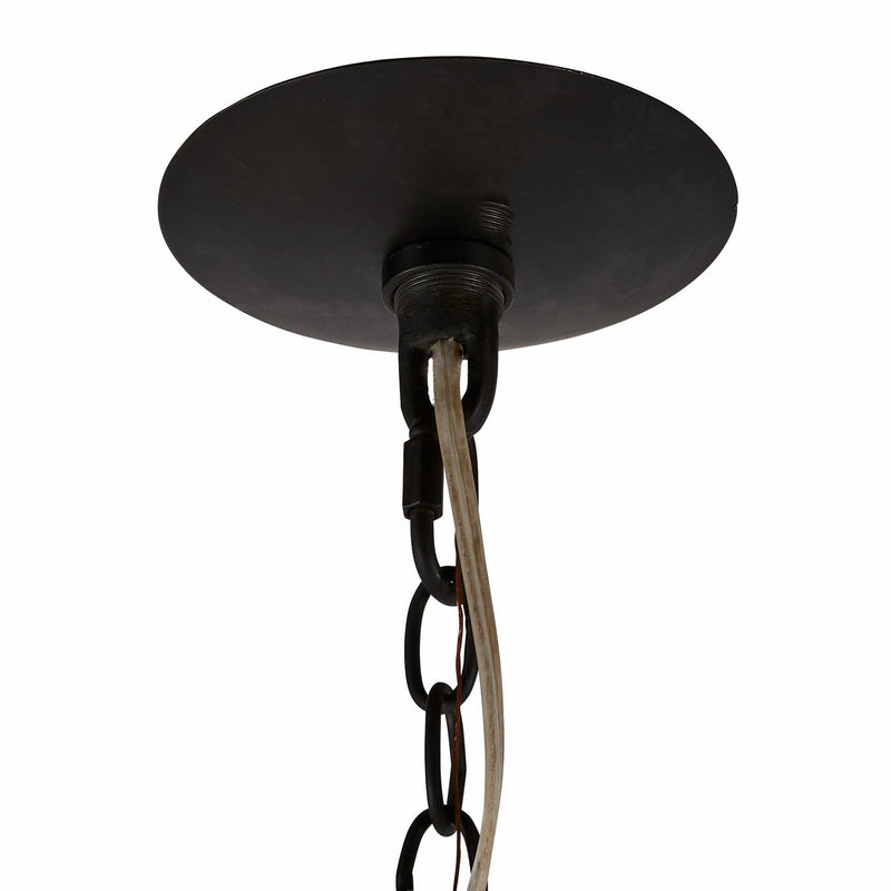 Arteriors DPI08 One Light Pendant, Smoke/Bronze