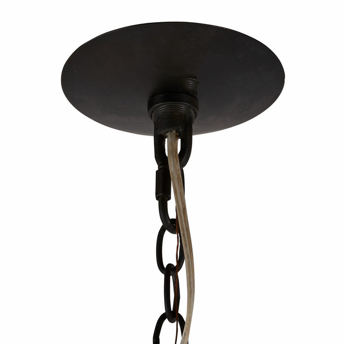 Arteriors DPI08 One Light Pendant, Smoke/Bronze