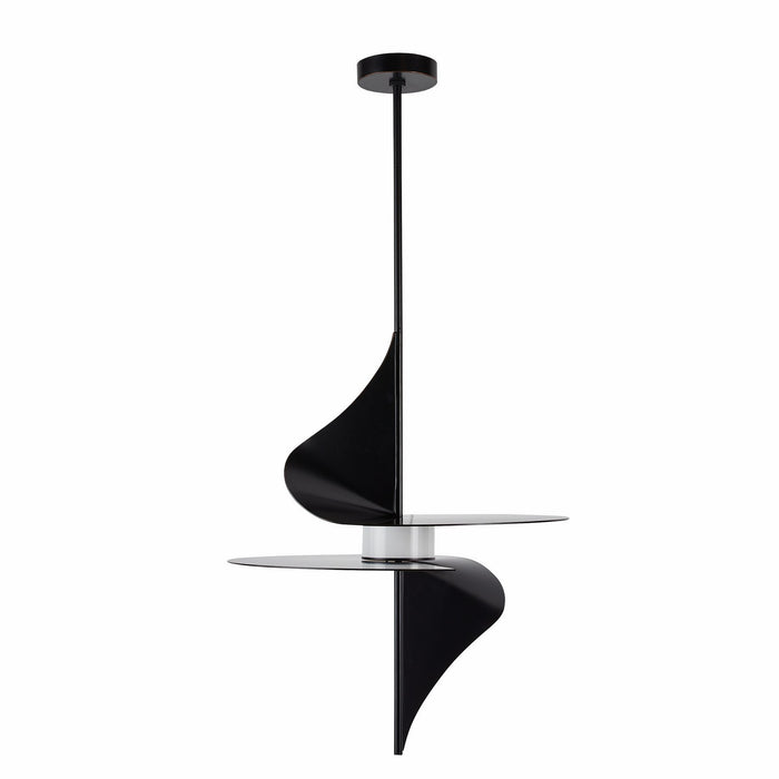 Arteriors DSC06 LED Pendant, English Bronze/Opal