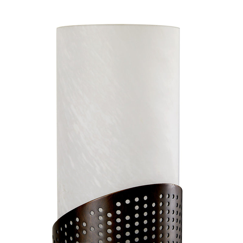 Arteriors DWC38 Two Light Wall Sconce, Matte Swirl/English Bronze