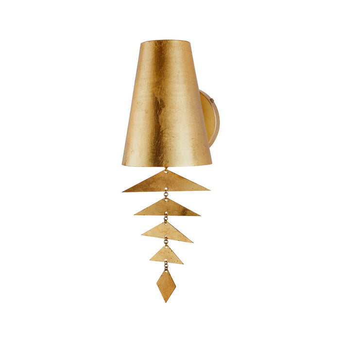 Arteriors DWI14 One Light Wall Sconce, Gold Leaf