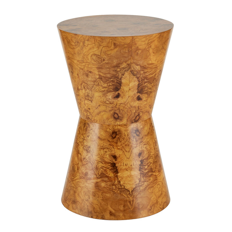 Arteriors FAS06 Accent Table, Blonde Burl