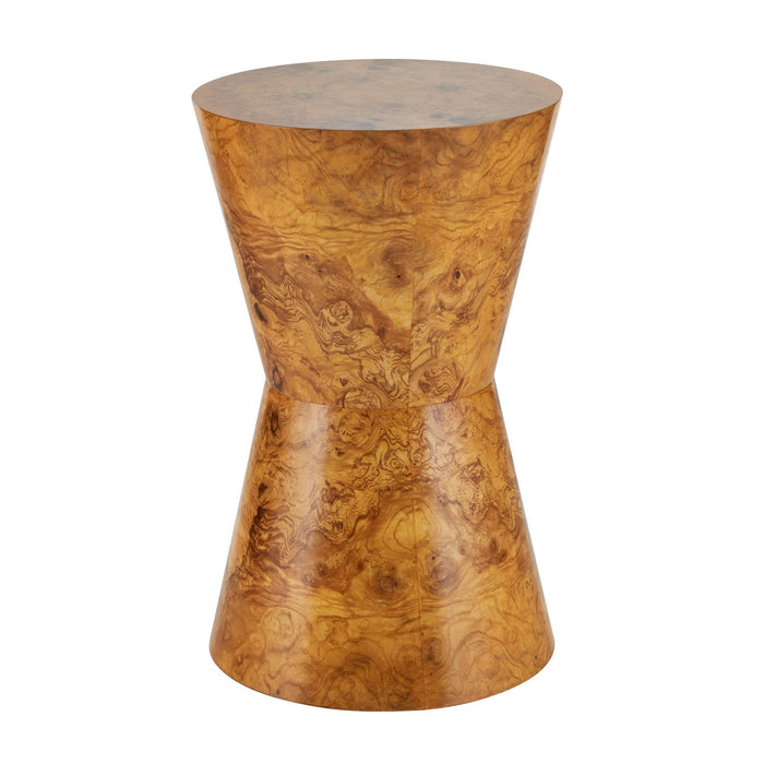 Arteriors FAS06 Accent Table, Blonde Burl