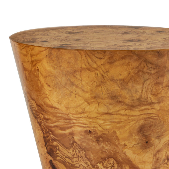 Arteriors FAS06 Accent Table, Blonde Burl
