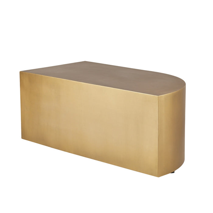 Arteriors FCI16 Cocktail Table, Antique Brass