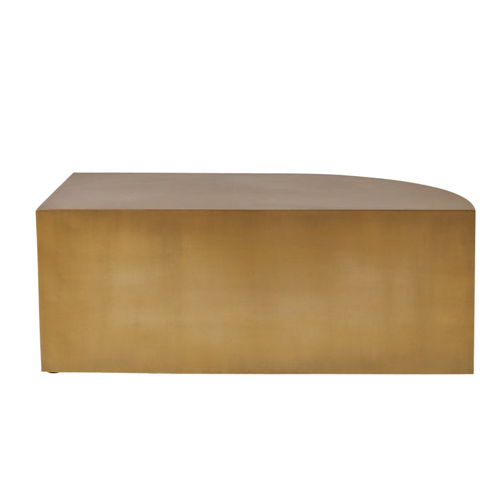 Arteriors FCI16 Cocktail Table, Antique Brass