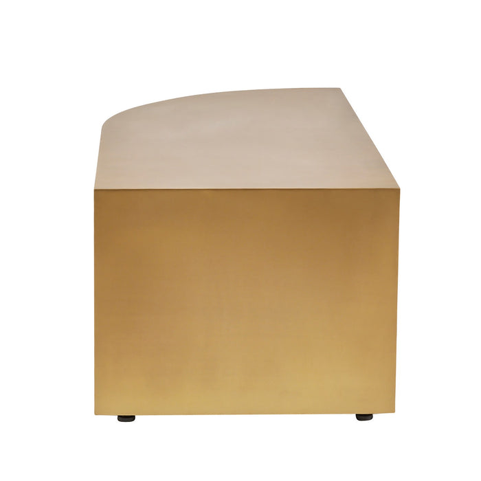 Arteriors FCI16 Cocktail Table, Antique Brass