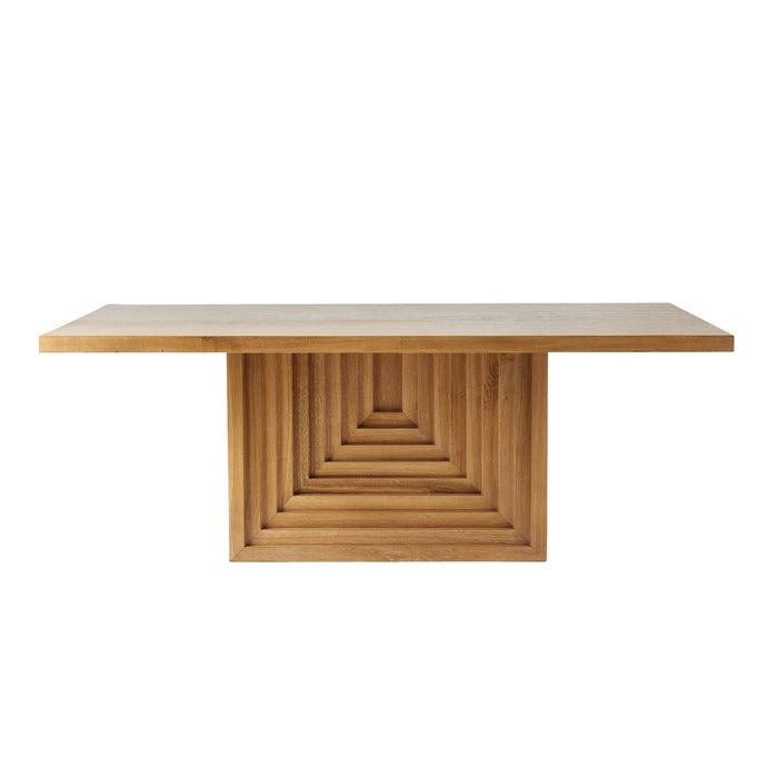 Arteriors FDS10 Dining Table, Oyster/Dark Oyster