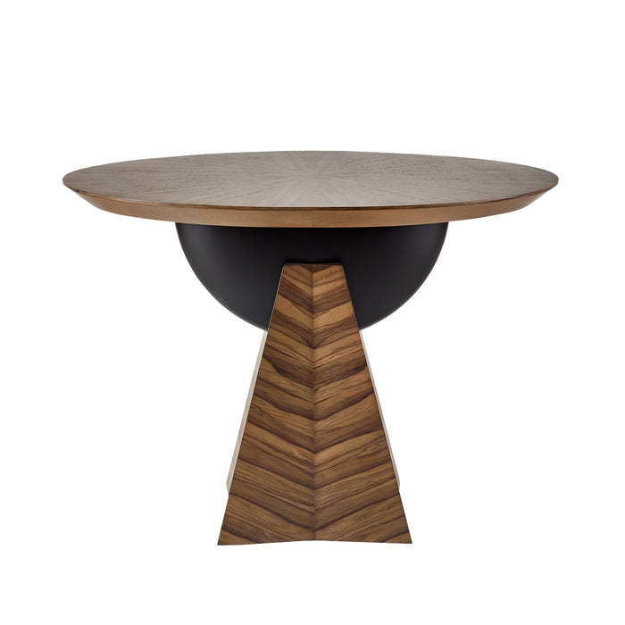 Arteriors FDS11 Entry Table, Chateau Gray/Matte Black