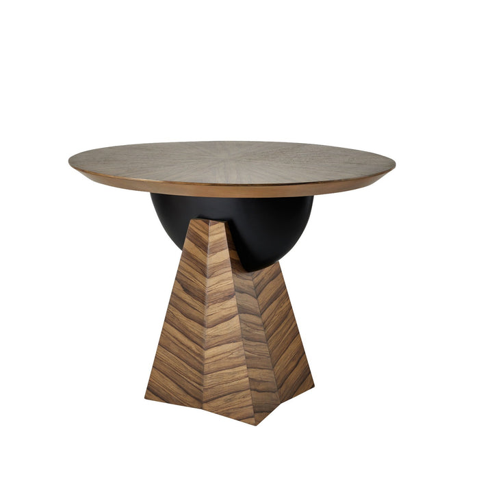 Arteriors FDS11 Entry Table, Chateau Gray/Matte Black