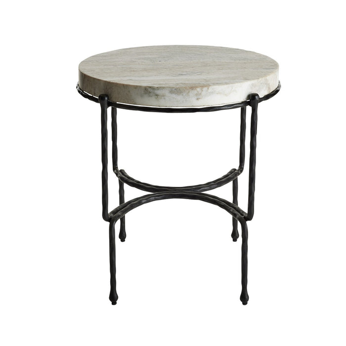 Arteriors FEI24 End Table, Toronto/Blackened Iron