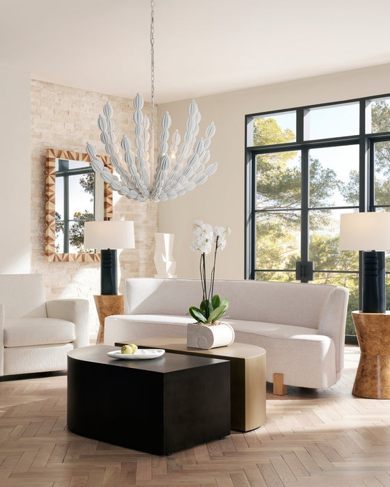 Arteriors FFU06 Sofa, Heron/White Oyster