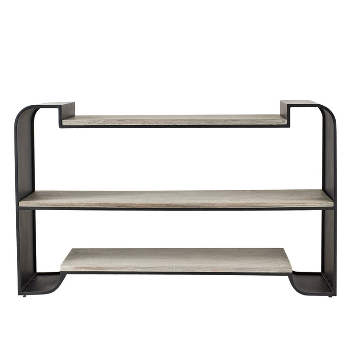 Arteriors FGI04 Bookshelf, Smoke/Blackened Bronze