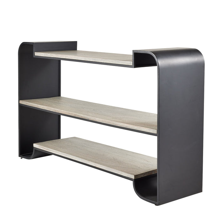 Arteriors FGI04 Bookshelf, Smoke/Blackened Bronze