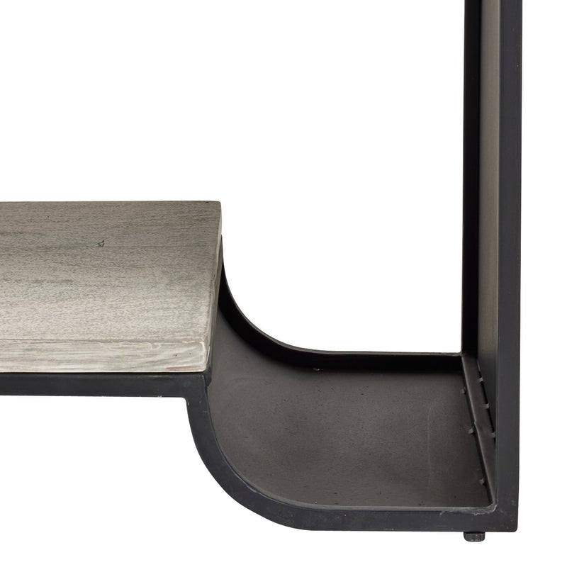 Arteriors FGI04 Bookshelf, Smoke/Blackened Bronze