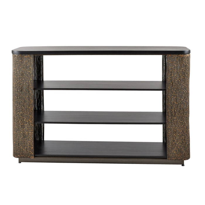 Arteriors FGI05 Bookshelf, Natural/Antique Brass