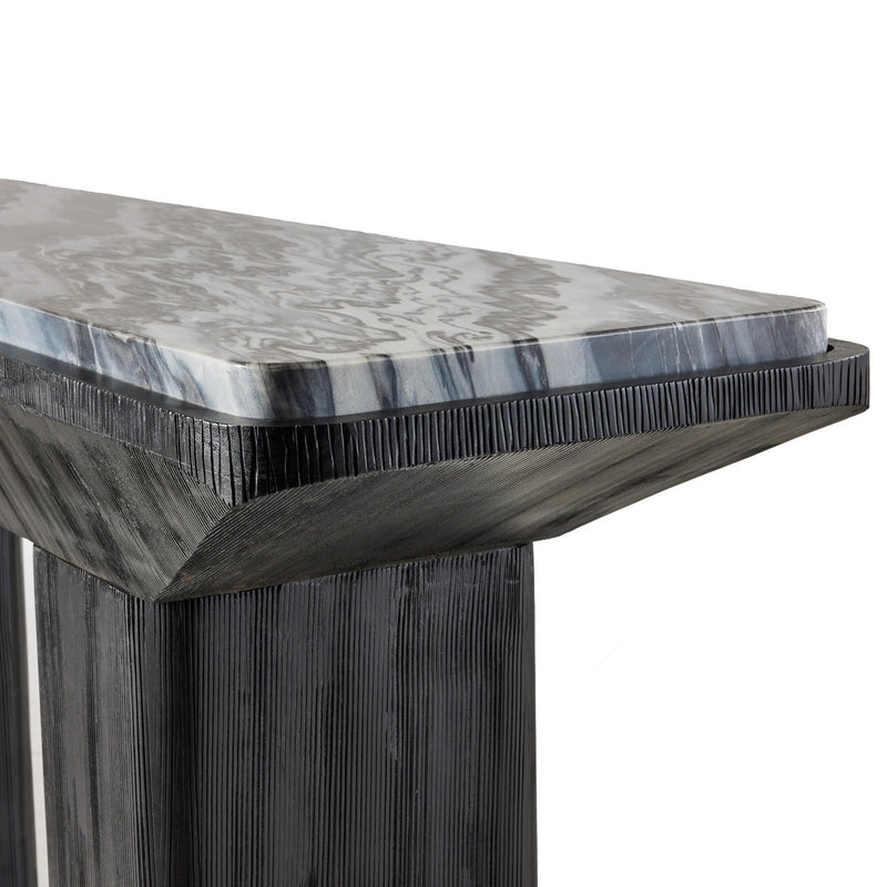 Arteriors FLI11 Console, Galaxy/Ebony