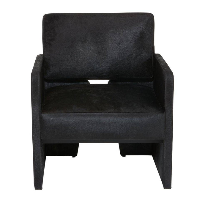 Arteriors FRI14 Lounge Chair, Black