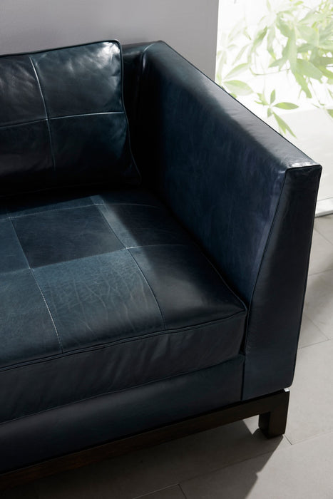Arteriors FTU04 Chaise, Ink/Grey Ash
