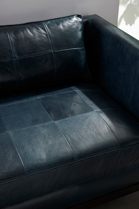 Arteriors FTU04 Chaise, Ink/Grey Ash
