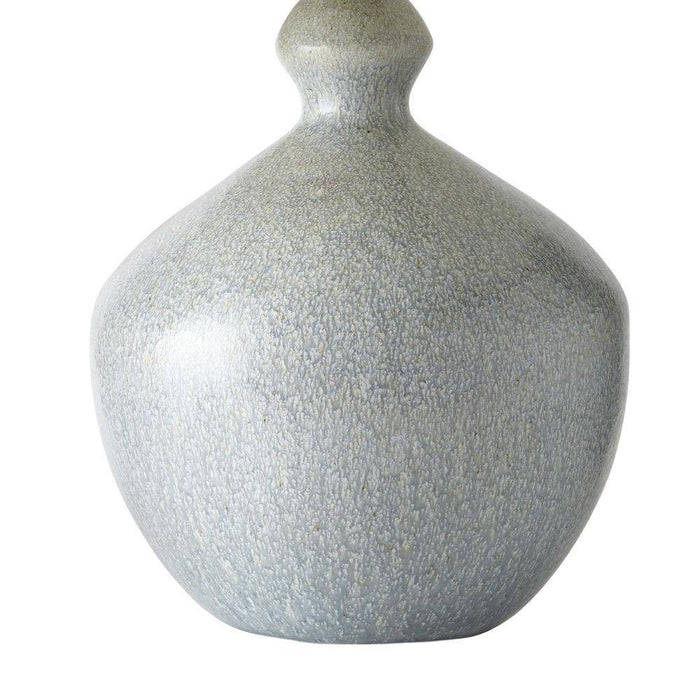 Arteriors PTC32-591 One Light Table Lamp, Icy Morn/Antique Brass/Off-White/Off-White