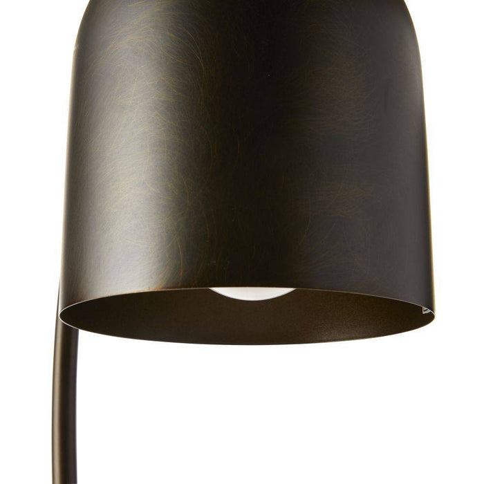 Arteriors PTC34 One Light Desk Lamp, English Bronze/Gray Flower