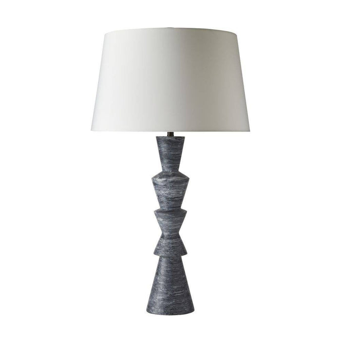 Arteriors PTC45-SH046 One Light Table Lamp, Galaxy/Bronze/Off-White/Off-White