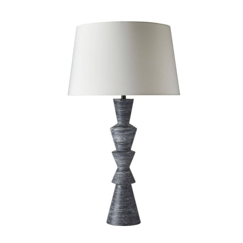 Arteriors PTC45-SH046 One Light Table Lamp, Galaxy/Bronze/Off-White/Off-White