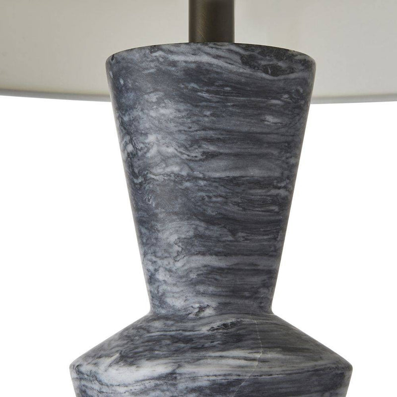 Arteriors PTC45-SH046 One Light Table Lamp, Galaxy/Bronze/Off-White/Off-White
