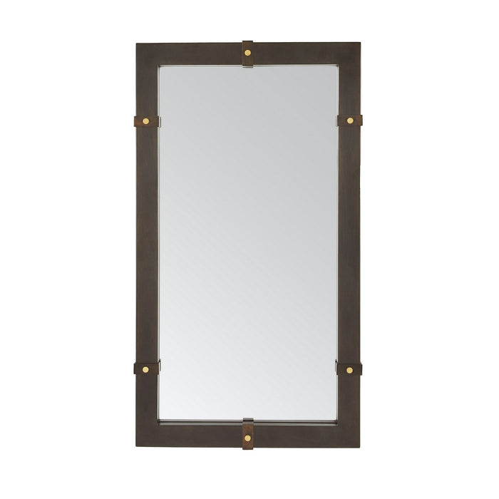 Arteriors WMC02 Mirror, English Bronze/Antique Brass/Plain