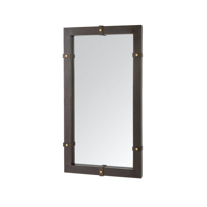 Arteriors WMC02 Mirror, English Bronze/Antique Brass/Plain