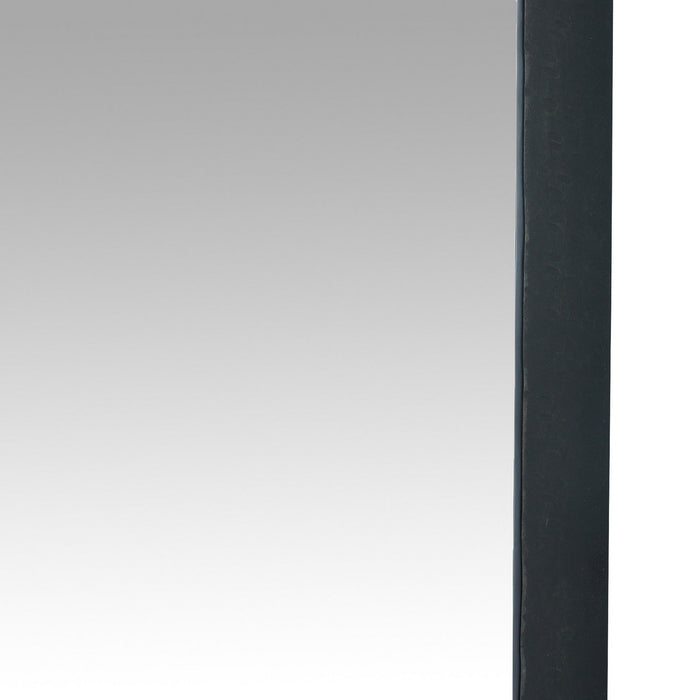 Arteriors WMI37 Floor Mirror, Blackened Iron/Plain/Ebony/Black