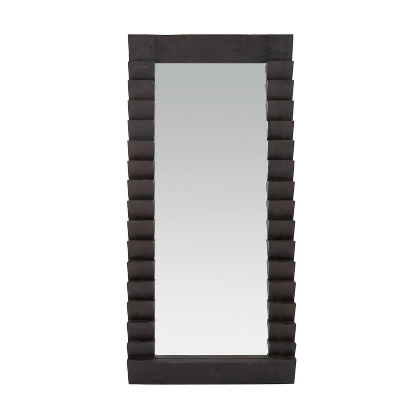 Arteriors WMI38 Floor Mirror, Ebony/Plain